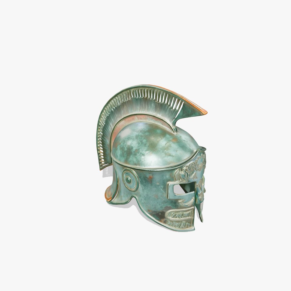 Ancient Bronze Helmet model pack